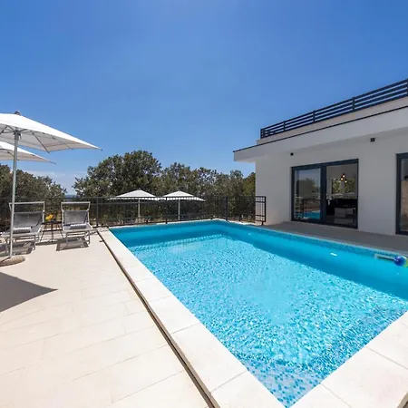Villa Beautiful Loto, In Dalmatia, With A Pool Posedarje
